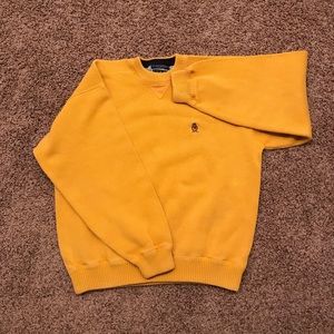 (Large)Tommy Hilfiger Lion Crest Flag Crew Neck